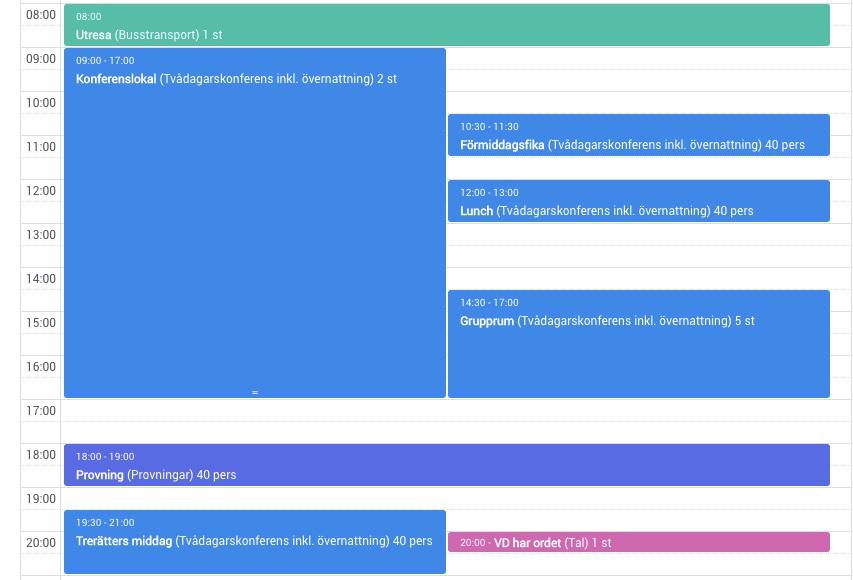 Neue Kalenderansicht in Event Logic für noch einfachere Planung